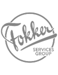 Het logo van Fokker